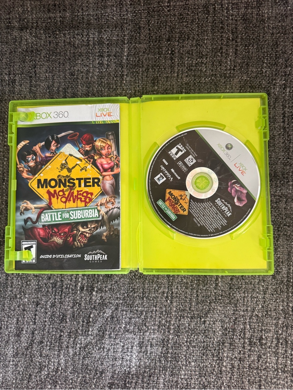 Monster Madness Battle For Suburbia Xbox 360 Game Complete - Picture 3 of 4